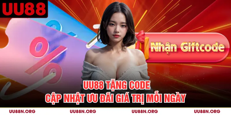 UU88 tặng code hấp dẫn dành riêng cho thành viên
