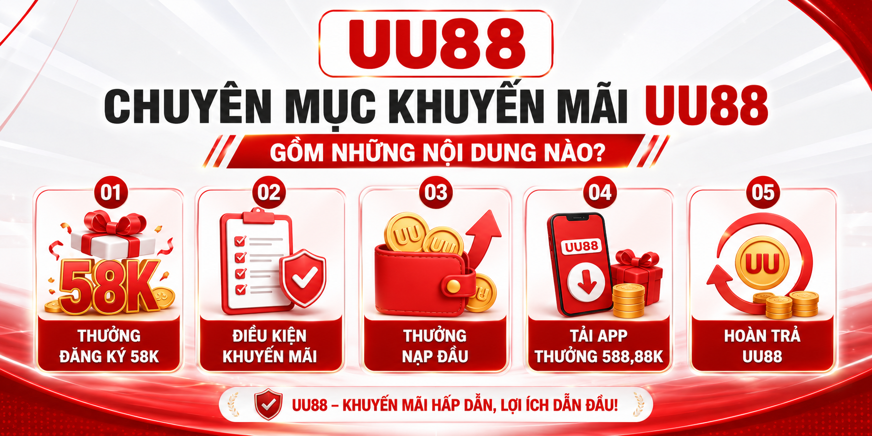 Khuyến mãi UU88 có gì 